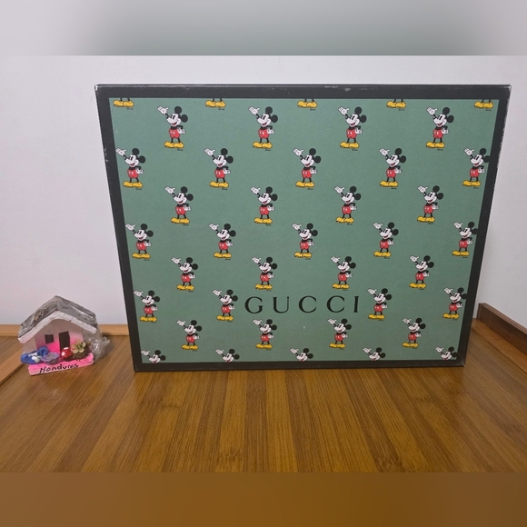 Gucci X Mickey Mouse | Brown and Tan Bucket Bag | LIMITED EDITION 🔥 - Picture 12 of 13